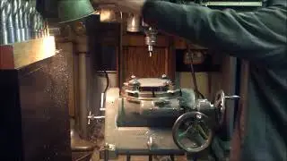 Vintage SIP jig boring machine milling 304 stainless with rotary table