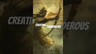 The Legendary Gandiva Bow: Arjuna's Epic Weapon! #sanatandharma #mahabharat #arjuna #ytshorts