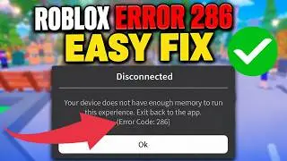 How To Fix Roblox Error Code 286