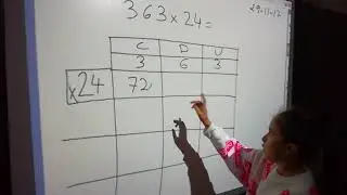 Multiplicación posicional ABN.