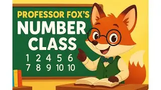 &ldquo;Count With Professor Fox! 🔢 Fun Kids Rhyme & Learning Song&rdquo; 🦊📗💫