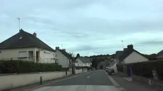 Driving From 22160 Callac To 22160 Ty Bourg, C&ocirc;tes d'Armor, Brittany, France 24th August 2014