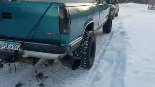 1998 k1500 6.5 turbo diesel COLD start.