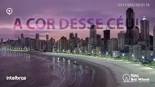 Todo dia um amanhecer maravilhoso em Balne&aacute;rio Cambori&uacute;! #bnutv #fgbigwheel