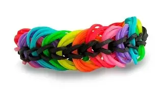 HOW TO make a triple link LOOM BRACELET (EASY DIY )/ HowHacks