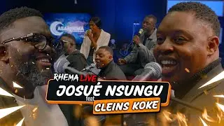 Josu&eacute; Nsungu feat Cleins Koke en live session recording | Rhema Live