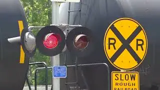 CSX Freight Train vs Logging Truck. Train Won.