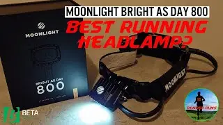 Moonlight Bright as Day 800 Review - Running Head Torch Review - Best Running Headlamp?