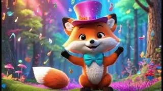 Fuzzy Fox Finds His Hat | Fun Animal Rhyme for Kids | Sing and Learn Together