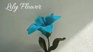 Tutorial Bunga Lily dari Kain Flanel - DIY Lily Felt Flower