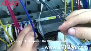 DX5 head installation for AllSign Printer