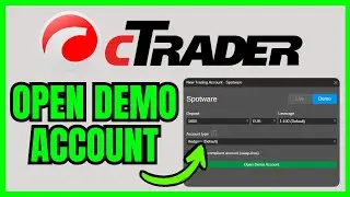 How To Open DEMO ACCOUNT On cTrader (QUICK & EASY) 2026