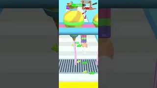 Ice Cream Stack Runner Games - Level 6 #shorts