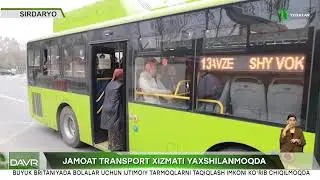 Yo‘lovchilarga sifatli jamoat transport xizmatlari ko‘rsatishni ta’minlash yo‘lidagi chora tadbirlar