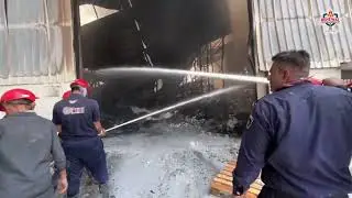Vadodara Industrial Fire #baroda #vadodara #firedepartment  #firesafety #firefighter #firemoniter