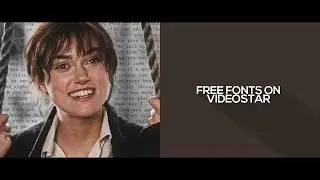 free and underrated fonts on videostar
