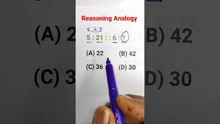 Reasoning 2024 | Reasoning Question | Reasoning Practice Set | Analogy | Reasoning