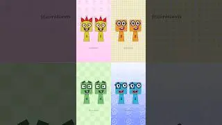 Infinip Numberblocks Four,Six,Eight&Ten#numberblocks #numberblockschallenge #fypシ #fyp #shorts