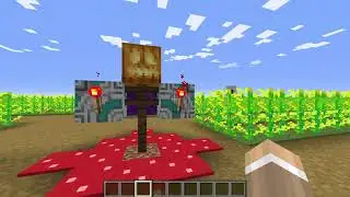 Minecraft Corn Maze!