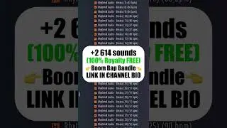 BOOM BAP DRUM KIT 2026 x BOOM BAP ONE SHOT KIT #boombapdrumkit