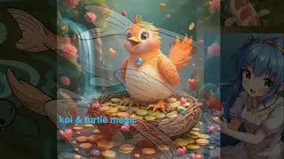 Turtle love #cuteturtles #koilover #naturelover koi 🎏🐢#koilover #babyturtles rock relaxing music💕