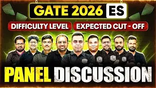 GATE ES 2026 | Environmental Science & Engg. Difficulty Level, Expected CutOff | Panel Discussion