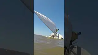 BEST ROLL-GYBE EVER?💦💦Slow-Mo Gybe #shorts #sailing #lasersailing #regatta #dinghy #boats #ilca