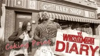 Дневник WrestleMania 29 — Эй Джей Ли ведёт Большого И. Лэнгстона в пекарню: эксклюзив WWE.com, 5 ...
