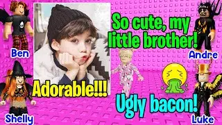 🥓 TEXT TO SPEECH 🥓 My Younger Brother Plays Roblox For The First Time 🥓 Roblox Story