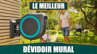 LE MEILLEUR DÉVIDOIR MURAL, ENROULEUR DE TUYAU D'ARROSAGE  - GARDENA Rollup