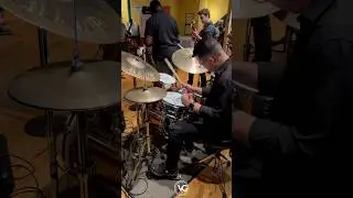 Fast swing drum solo with the Robbie Pate Jazz Quartet 🥁✨🔥 #jazzdrums #drumsolo