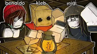 3 BURROS investigando um MIST&Eacute;RIO em um terror HORR&Iacute;VEL do roblox