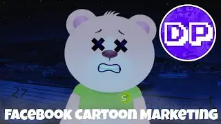 Facebook Marketing with Digital Puppets Cartoons
