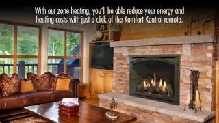 Carlton 46: Direct Vent Gas Fireplace by Kozy Heat