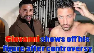 Giovanni Pernice shows off his impressive figure after controversy in a simple caption 5 weeks in