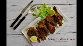 Spicy Mutton Chops - Dindigul Style