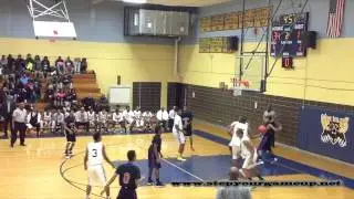 Potomac's Randall Broddie's 2-hand leg kick-out dunk, 2-hand dunk, 1-hand dunk & pinned shot.