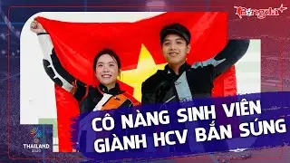 C&ocirc; n&agrave;ng sinh vi&ecirc;n gi&uacute;p bắn s&uacute;ng Việt Nam mở &lsquo;kho v&agrave;ng&rsquo; SEA Games 33 với HCV nghẹt thở