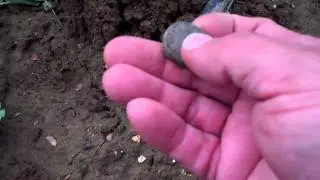 Lead Bale Seal Dated 1869 found metal detecting in England.