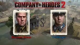 [COH2]USF(Airborne Company) vs WM(Elite Troops Doctrine) 2021 03 14