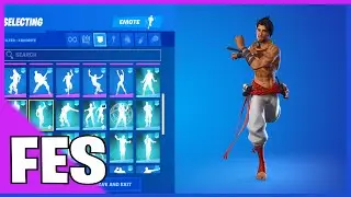 Fortnite Raz Skin With all my Fortnite Dances & Emotes!