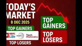 Today&rsquo;s Stock Market Performance | Top Gainers & Losers | Tomorrow&rsquo;s Market View