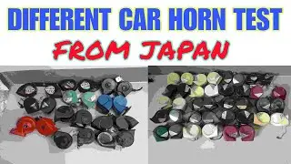 Different Car Horn Test From Japan Vehicle #carhorn #japanhorn #mitsubahorn #horn