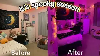 Decorating my room for Halloween!!!