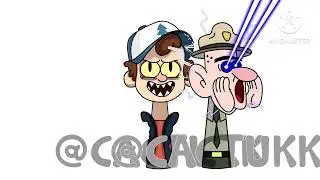 Sprunki OC Dipper Pines and City Boy (form Gravity Falls) creator: CACTUKK #sprunki #gravityfalls