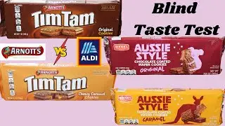 Blind Taste Test: Arnott&rsquo;s Tim Tam vs Benton&rsquo;s (Aldi) Aussie Style Original & Caramel Comparison