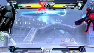 UMVC3 Winners Finals @ ECT 2015 -  CTRL Flux vs Cosmos [720p/60fps]