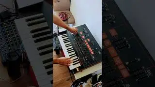 ARP Odyssey FM harmonics  (original) with delay from POD 2.0