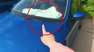 Siehst du ein Handtuch hinter der Autoscheibe? Auf diesen Trick achtet jeder zweite Autofahrer
