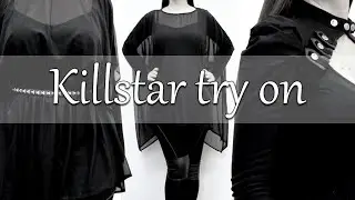 Killstar haul - try on | Dominia mesh tunic, Reverb leggings, Kaia studded belt, Battle cries bolero